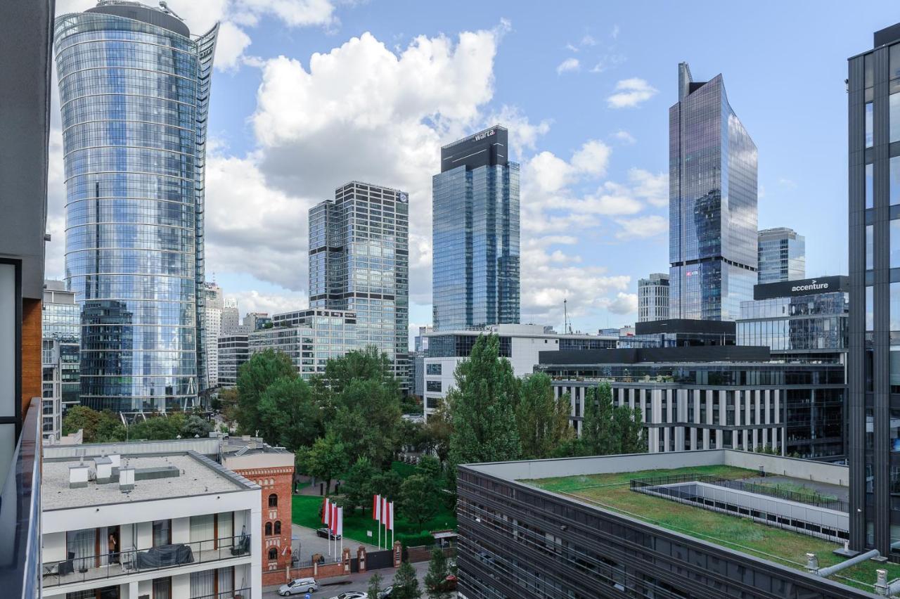 Modern Apartments With Access To The Pool Near Rondo Daszynskiego Station ワルシャワ エクステリア 写真