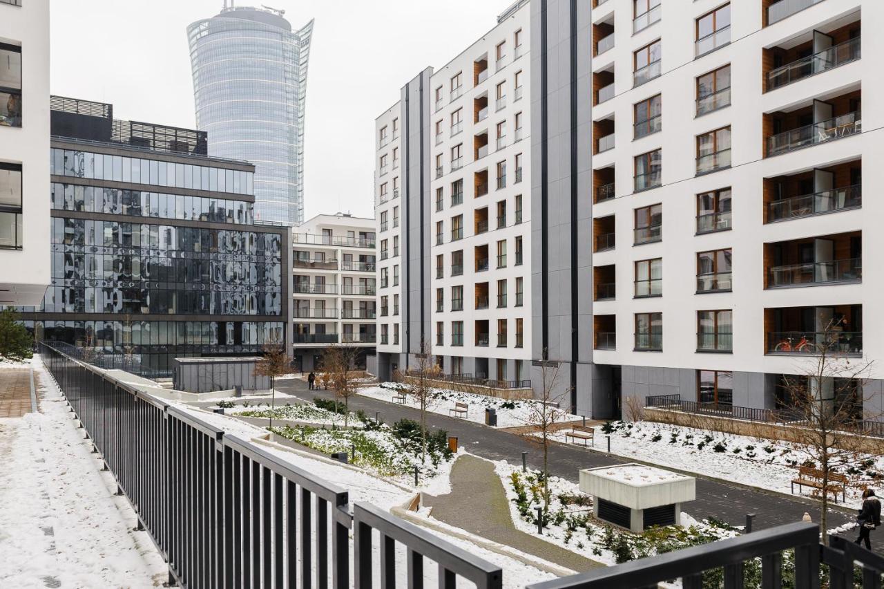 Modern Apartments With Access To The Pool Near Rondo Daszynskiego Station ワルシャワ エクステリア 写真